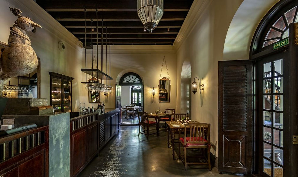 Интерьер ресторана Villa Maya