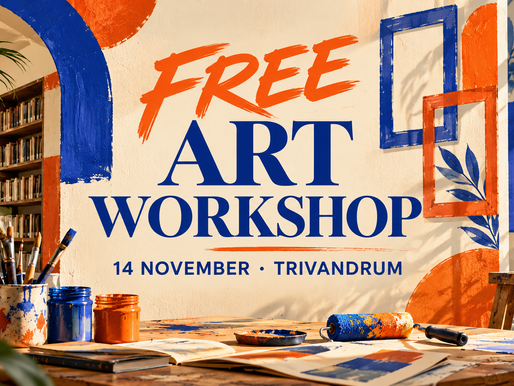 Digital November art workshop in Trivandrum on 14 November 2026