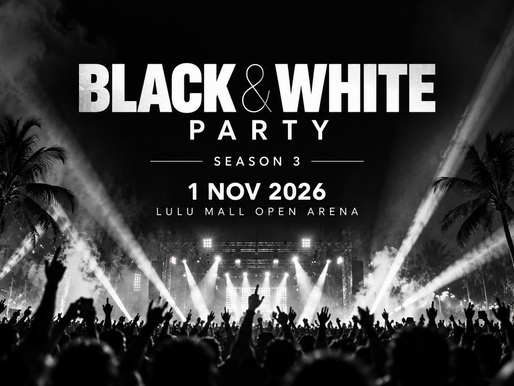 Black & White Party in Trivandrum featuring Neeraj Madhav